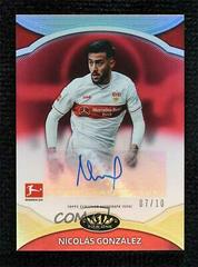 Nicolas Gonzalez [Red] Soccer Cards 2021 Topps Tier One Bundesliga Prime Performers Autographs Prices