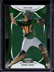 Daniel Susac [Mirror Green] #3 Baseball Cards 2023 Panini Chronicles Certified Prices