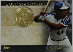 Hank Aaron Baseball Cards 2012 Topps Gold Standard Prices