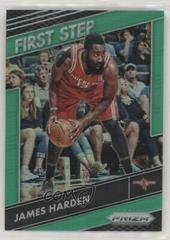 James Harden [Green Prizm] #10 Basketball Cards 2016 Panini Prizm First Step Prices