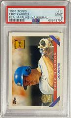 Eric Karros [Fla. Marlins Inaugural] Baseball Cards 1993 Topps Prices
