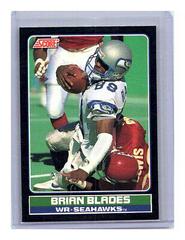 Brian Blades Football Cards 1990 Panini Score Young Superstars Prices