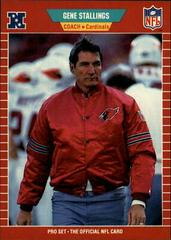 Gene Stallings Football Cards 1989 Pro Set Prices