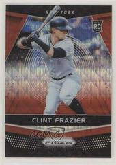 Clint Frazier [Ruby Wave] #4 Baseball Cards 2018 Panini Chronicles Prizm Prices
