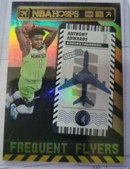 Anthony Edwards [Holo] #7 Basketball Cards 2021 Panini Hoops Frequent Flyers Prices