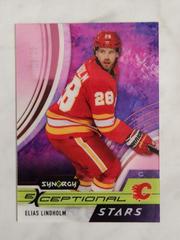Elias Lindholm [Pink] Hockey Cards 2021 Upper Deck Synergy Exceptional Stars Prices