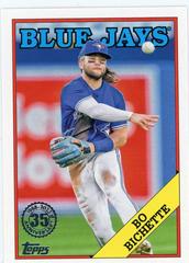 Bo Bichette Baseball Cards 2023 Topps Silver Pack 1988 35th Anniversary Prices