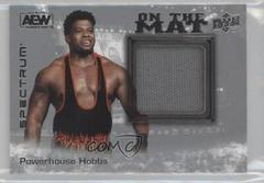 Powerhouse Hobbs #OTM-22 Wrestling Cards 2021 Upper Deck AEW Spectrum On the Mat Relics Prices
