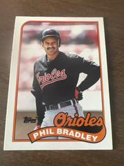 Phil Bradley #13T Baseball Cards 1989 Topps Traded Tiffany Prices