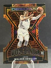 Walker Kessler #20 Basketball Cards 2022 Panini Obsidian Volcanix Prices