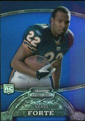 Matt Forte #BS5 Football Cards 2008 Bowman Sterling Rookie Blue Refractor Prices
