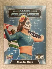 Thunder Rosa #MF-2 Wrestling Cards 2022 Upper Deck AEW Main Features Prices