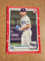 Shane Baz [Red] Baseball Cards 2020 Bowman Draft Prices
