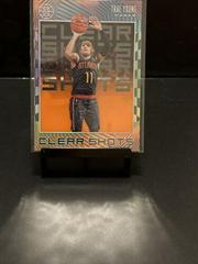 Trae Young [Orange] #5 Basketball Cards 2019 Panini Illusions Clear Shots Prices