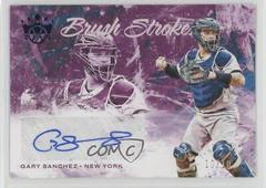 Gary Sanchez [Purple] Baseball Cards 2022 Panini Diamond Kings Brush Strokes Autograph Prices