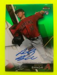 Anthony Banda [Green Refractor] #ABA Baseball Cards 2018 Topps Finest Autographs Prices