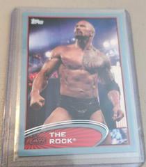The Rock [Blue] Wrestling Cards 2012 Topps WWE Prices