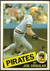 Joe Orsulak Baseball Cards 1985 Topps Traded Tiffany Prices