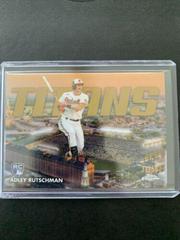 Adley Rutschman [Gold] Baseball Cards 2023 Topps Chrome Titans Prices