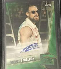 Aiden English [Green] #A-AE Wrestling Cards 2019 Topps WWE Money in the Bank Autographs Prices