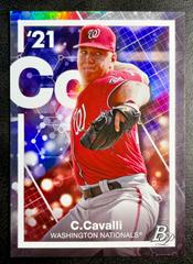 C.Cavalli #PE-24 Baseball Cards 2021 Bowman Platinum Precious Elements Prices