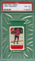 Larry Robinson Hockey Cards 1982 Post Cereal Prices