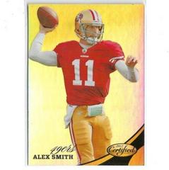 Alex Smith [Mirror Gold] #131 Football Cards 2012 Panini Certified Prices