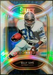 Billy Sims [Prizm] #S1-17 Football Cards 2020 Panini Select Select1ons Prices