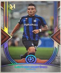 Lautaro Martinez #1 Soccer Cards 2022 Topps Museum Collection UEFA Champions League Prices