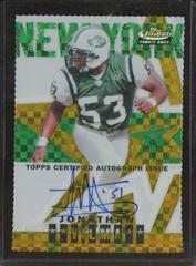 Jonathan Vilma [Autograph Gold Xfractor] Football Cards 2004 Topps Finest Prices