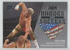 Cody Rhodes #RS-8 Wrestling Cards 2021 Upper Deck AEW Rhodes to Success Prices