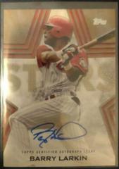 Barry Larkin [Gold] #BSA-BL Baseball Cards 2023 Topps Update Stars Autographs Prices