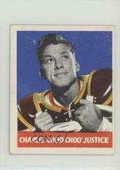 Charlie Justice Football Cards 1948 Leaf Prices