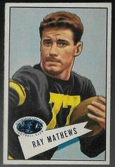 Ray Mathews #32 Football Cards 1952 Bowman Small Prices