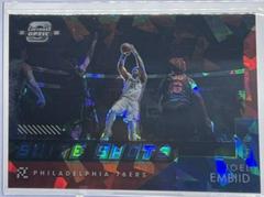 Joel Embiid [Red Ice] #17 Basketball Cards 2021 Panini Contenders Optic Suite Shots Prices