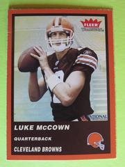 Luke McCown #8 Football Cards 2004 Fleer Tradition Prices