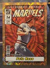 Pete Rose Baseball Cards 2023 Panini Donruss Marvels Prices
