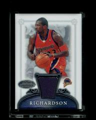 Jason Richardson #2 Basketball Cards 2006 Bowman Sterling Prices