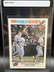 Jose canseco Baseball Cards 1990 Fleer World Series Prices