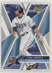 Evan Longoria #94 Baseball Cards 2008 Upper Deck X Prices