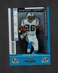 DeShaun Foster [Playoff Ticket] Football Cards 2005 Playoff Contenders Prices
