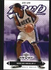 Marcus Haislip Basketball Cards 2003 Upper Deck MVP Prices