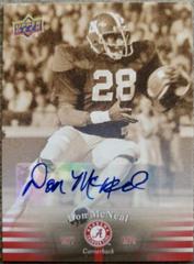 Don McNeal [Autograph] #33 Football Cards 2012 Upper Deck University of Alabama Prices