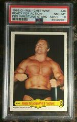 Ready For Action Wrestling Cards 1985 O Pee Chee WWF Prices