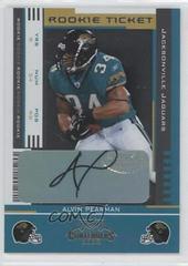 Alvin Pearman [Preview Ticket Autograph Green] #104 Football Cards 2005 Playoff Contenders Prices