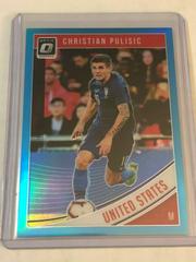 Christian Pulisic [Optic Aqua] #170 Soccer Cards 2018 Panini Donruss Prices