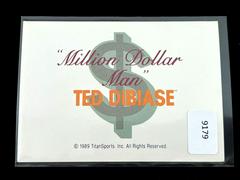 Million Dollar Man' Ted DiBiase [Logo Contest] #140 Wrestling Cards 1990 Classic WWF Prices