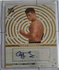 Cody Rhodes [Gold] Wrestling Cards 2010 Topps WWE Autographs Prices
