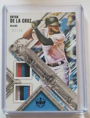 Bryan De La Cruz #DKM-BD Baseball Cards 2022 Panini Diamond Kings DK Materials Prices