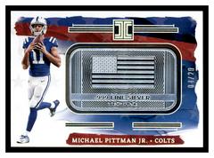 Michael Pittman Jr. #25 Football Cards 2023 Panini Impeccable Silver USA Flag Prices